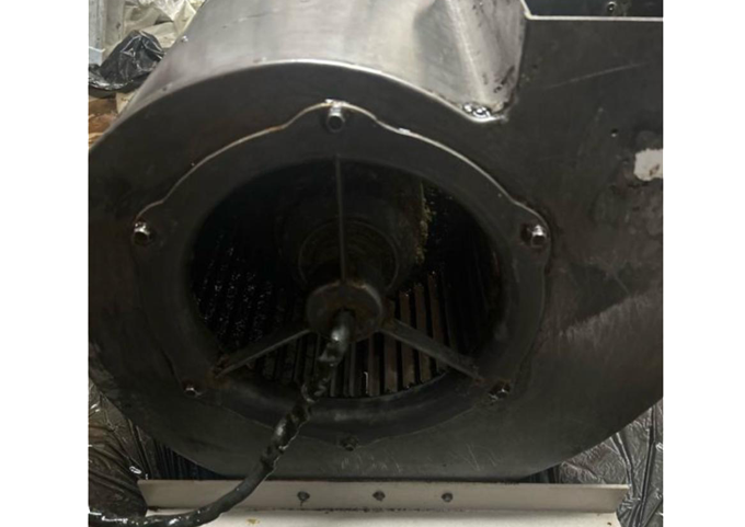 ventilatiemotor na reinigen